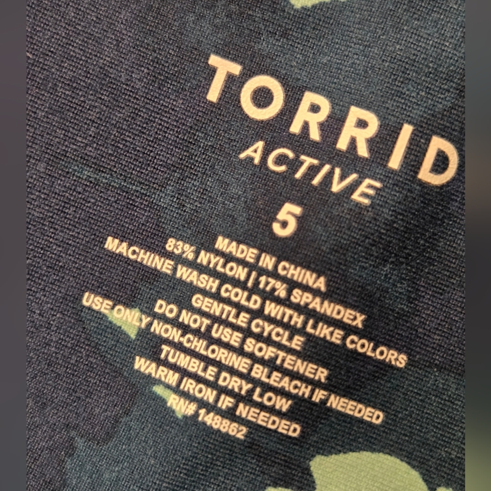 Torrid Active Biker Short 5X - Picture 3 of 10